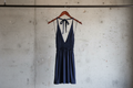City Beach - Halter-Neck Mini Dress W/ Smocked Waist (M)