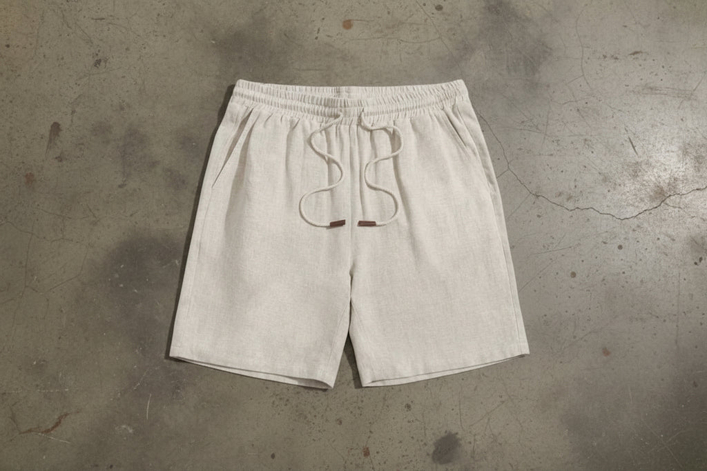 Shein - Drawstring Waist Shorts (2XL)