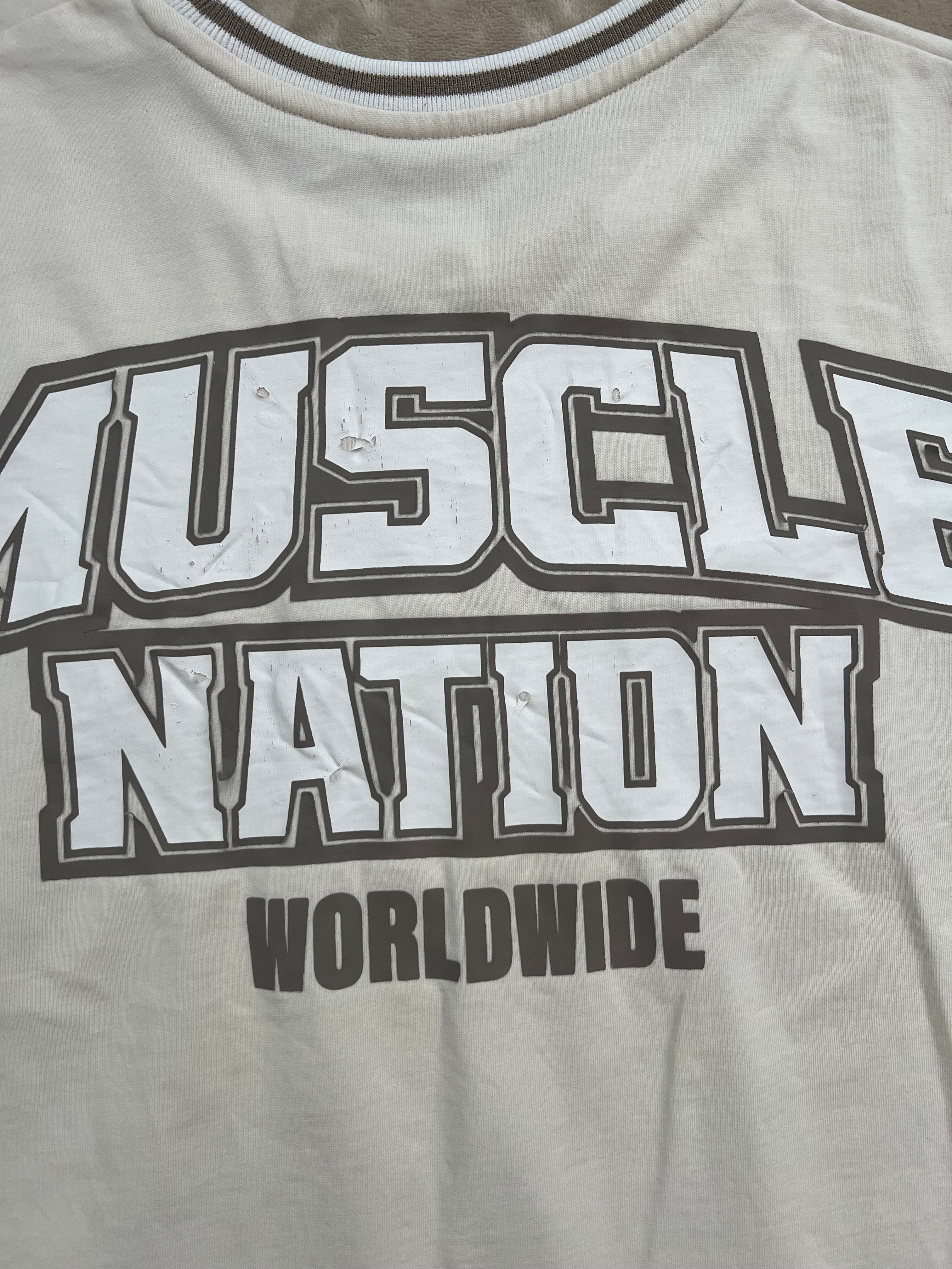 Muscle Nation - Worldwide Oversized Tee (S)