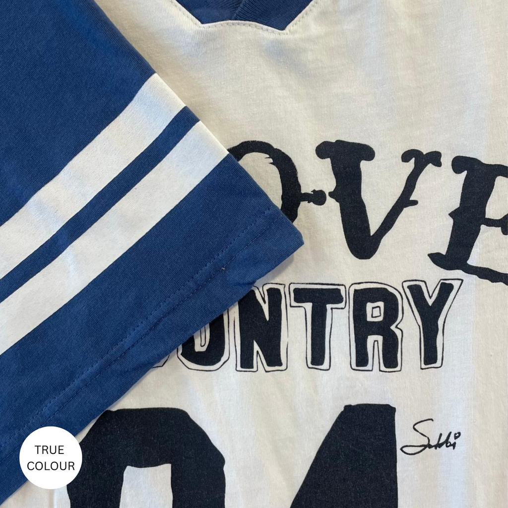 Sabbi - The Very Oversized Country Music V Neck Tee (XL)
