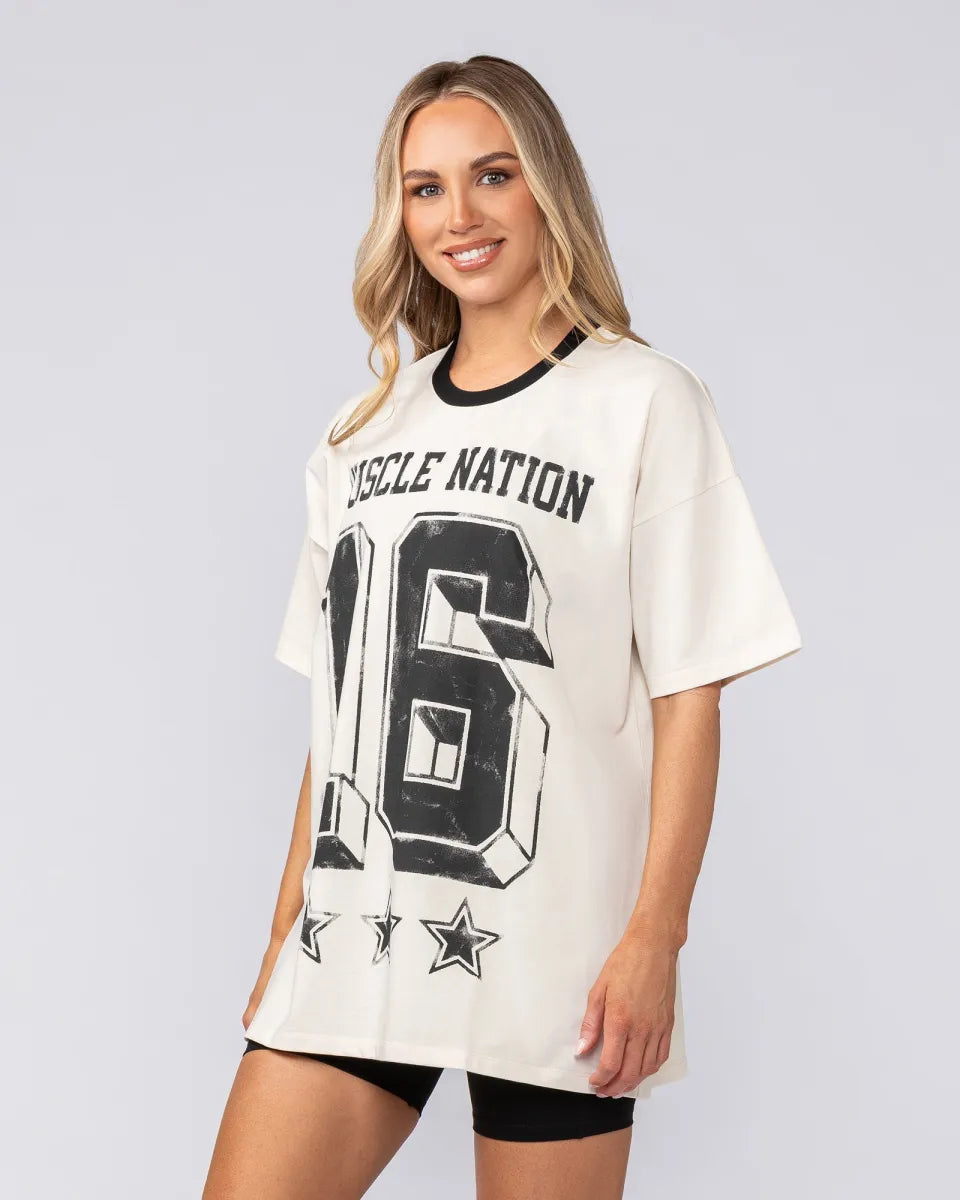 Muscle Nation - Numero Oversized Tee (S)