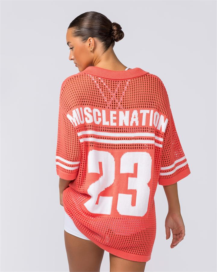 Muscle Nation - Oversized Knit Jersey (S/M)