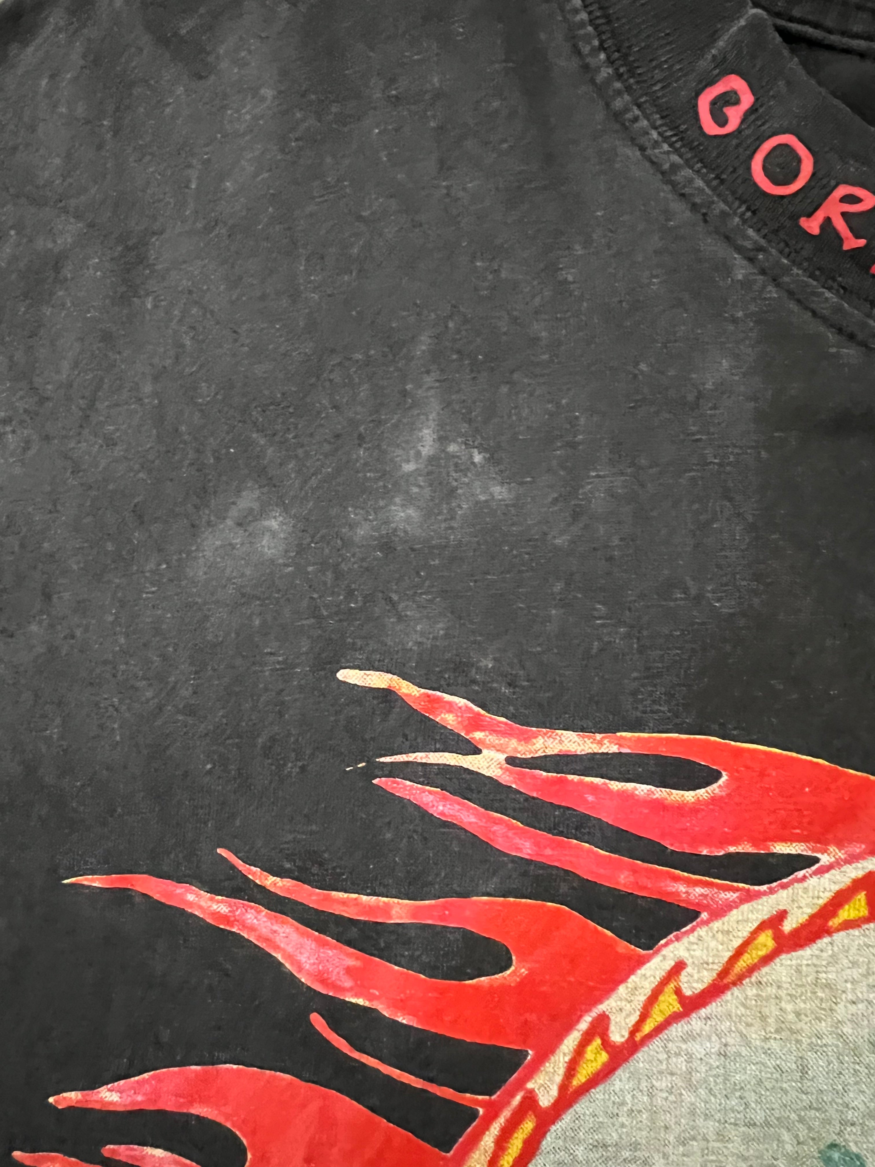Sabbi - The Very Oversized Flaming Cowboy Tee (XS)