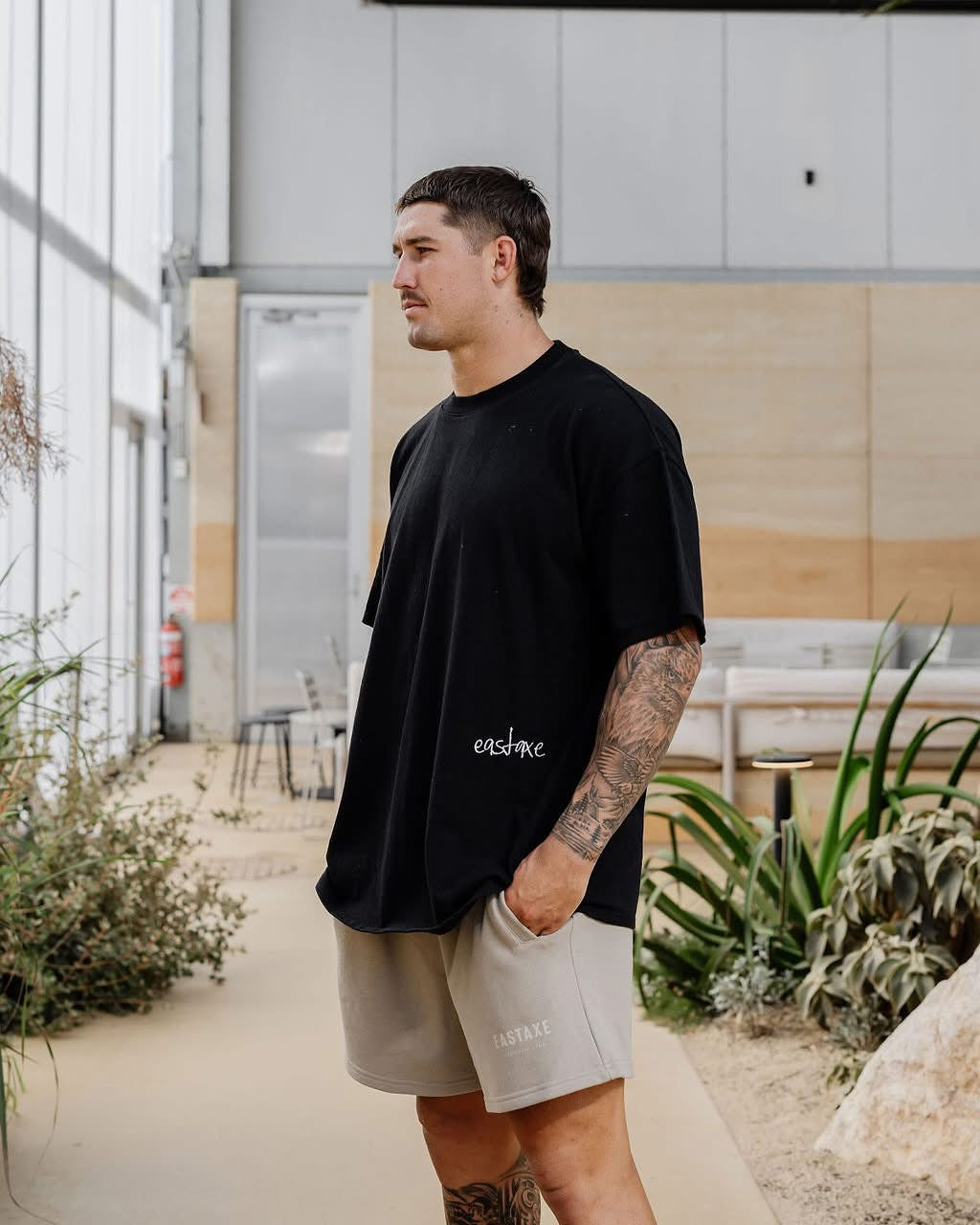 Eastaxe - Unisex Script Tee (XS)
