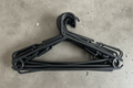 Coat Hanger - Black Plastic Mixed x40