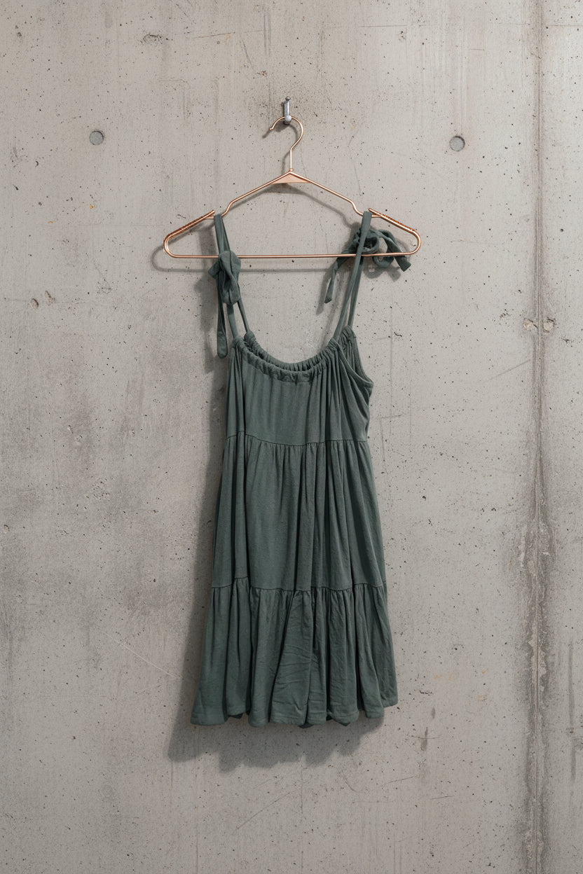 Luck & Trouble - Tiered Trapeze Mini Dress (6)
